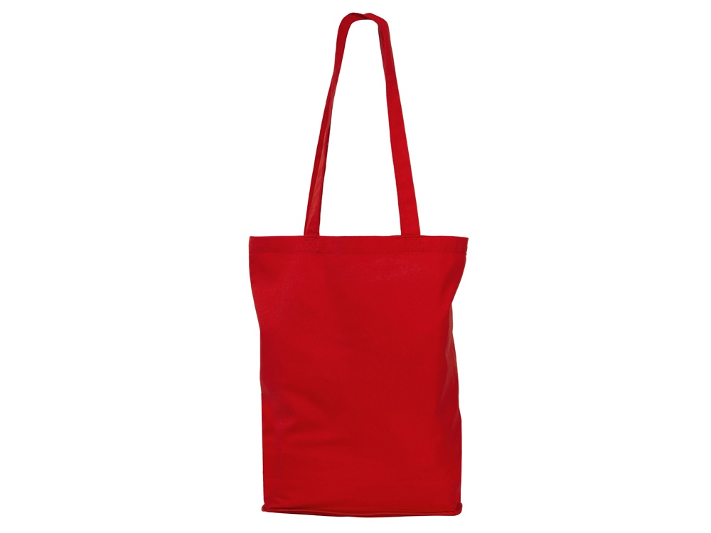 Складывающаяся сумка Skit из хлопка на молнии, красный - купить оптом