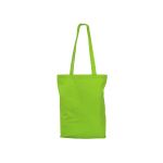 Складывающаяся сумка Skit из хлопка на молнии, зеленое яблоко, фото 3