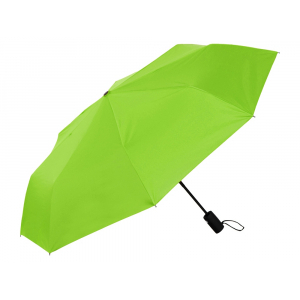 Зонт-автомат Dual с двухцветным куполом, зеленое яблоко/черный - купить оптом