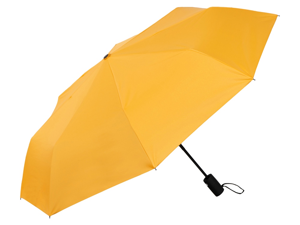 Зонт-автомат Dual с двухцветным куполом, желтый/черный - купить оптом