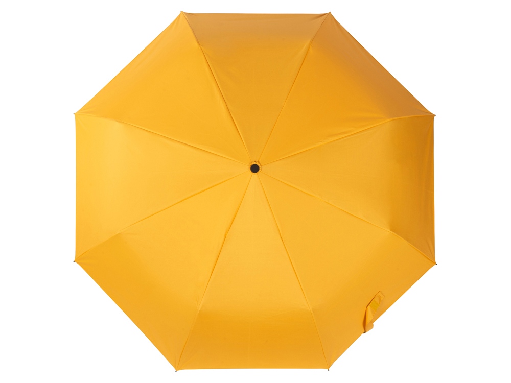 Зонт-автомат Dual с двухцветным куполом, желтый/черный - купить оптом