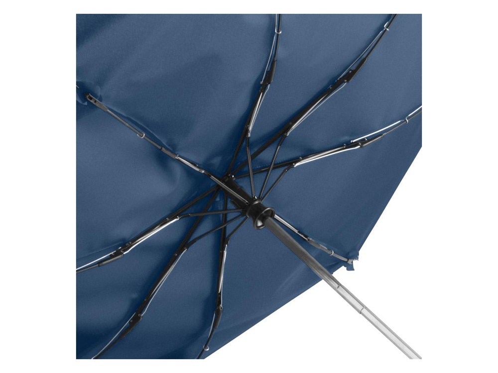 Зонт складной 5640 Guard со светоотражающим кантом, автомат, нейви - купить оптом