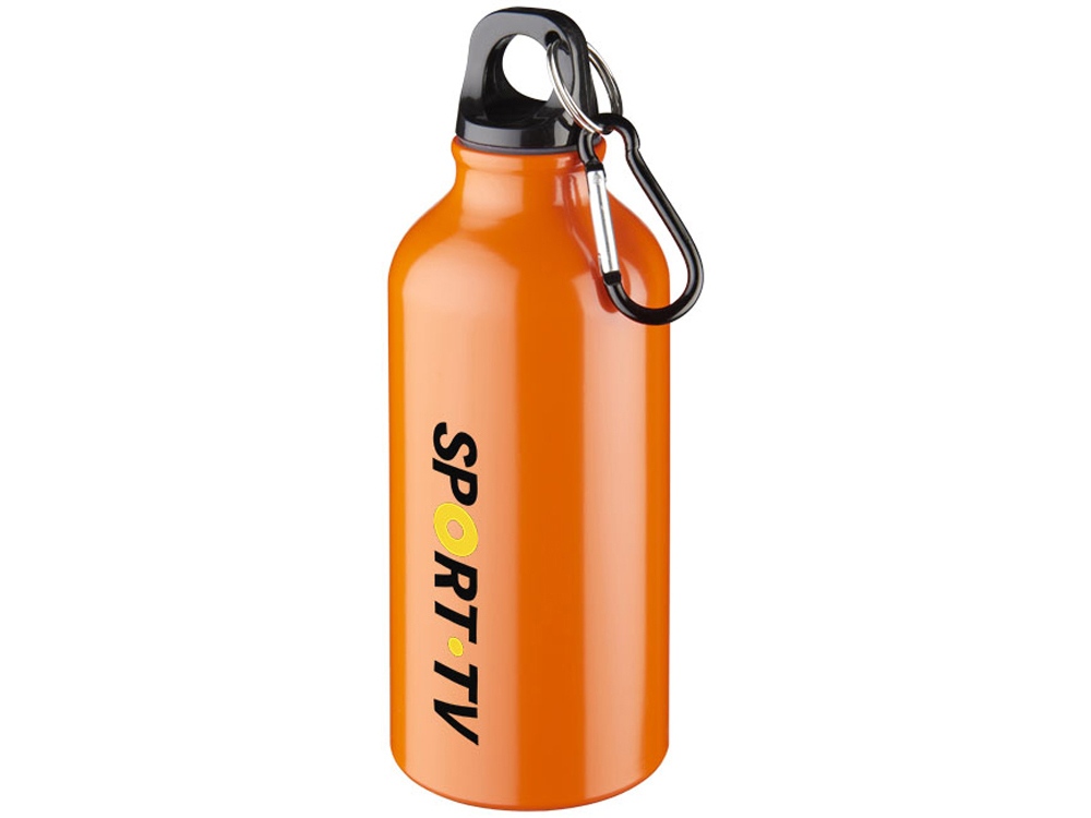 Бутылка Oregon с карабином 400мл, оранжевый (Р) - купить оптом