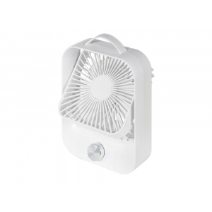 Настольный вентилятор с плавным регулированием скорости Circa, белый - купить оптом