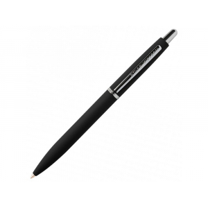 Ручка SAN REMO шариковая  автоматическая, черный металлический корпус, 1.00 мм, синяя - купить оптом