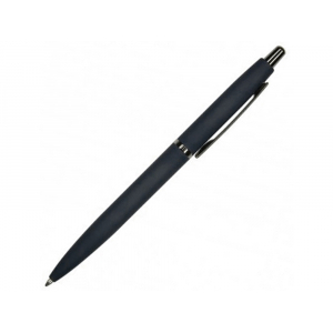 Ручка SAN REMO шариковая, автоматическая, темно-синий металлический корпус 1.00 мм, синяя - купить оптом