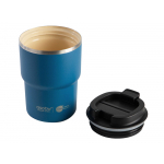 Вакуумная термокружка с внутренним керамическим покрытием Coffee Express, 360 мл, синий, фото 1