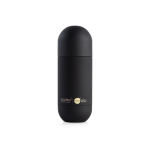 Вакуумный термос ORB с керамическим покрытием, 420 мл, черный - купить оптом