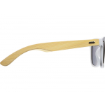 Солнцезащитные очки Rockwood с бамбуковыми дужками в сером футляре, белый, фото 2