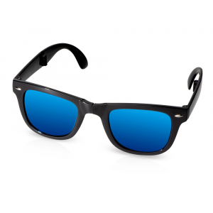Складные очки с зеркальными линзами Ibiza, черный - купить оптом