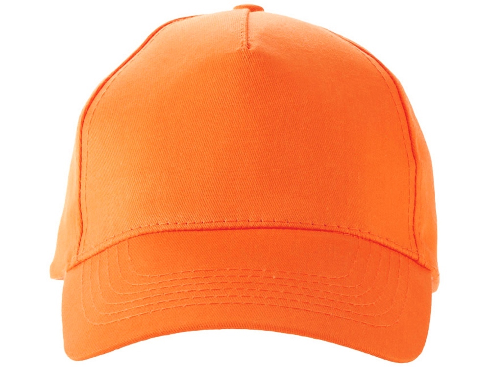 Бейсболка Мемфис 230 5-панельная, оранжевая, оранжевый - купить оптом