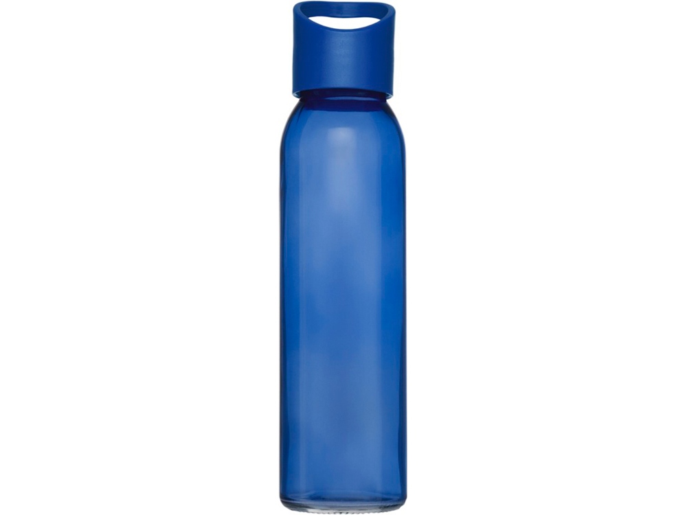 Спортивная бутылка Sky из стекла объемом 500 мл, cиний (Р), синий - купить оптом