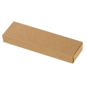 Футляр для 2 ручек из переработанного картона Recycard, натуральный - купить оптом