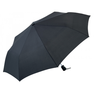 Зонт складной 5560 Format полуавтомат, черный - купить оптом