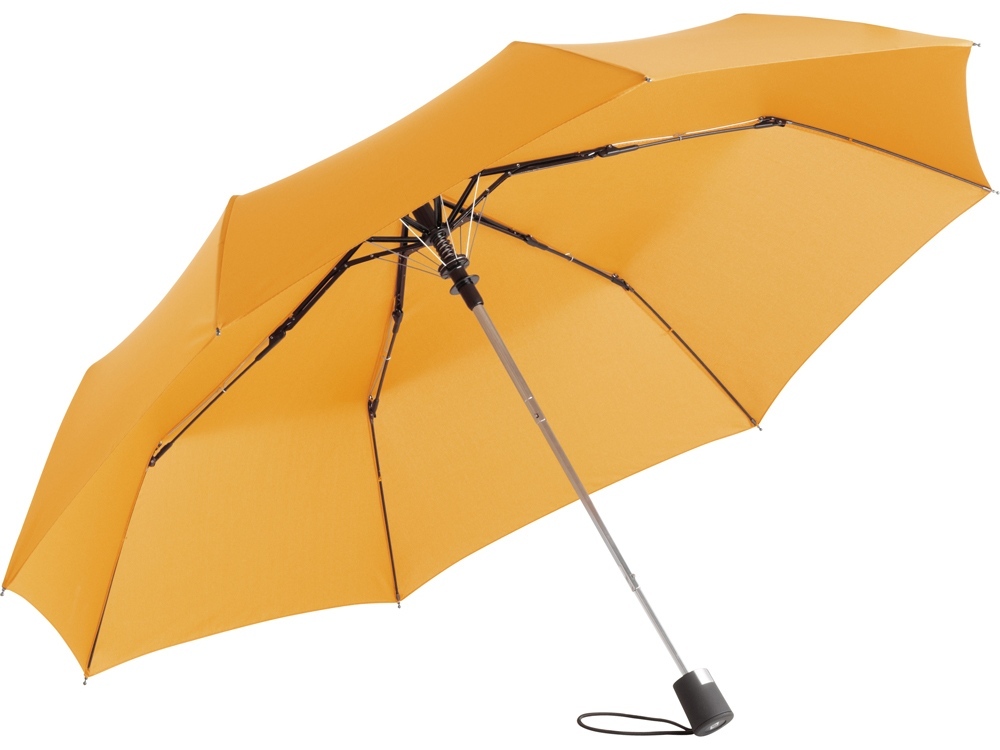 Зонт складной 5560 Format полуавтомат, черный - купить оптом