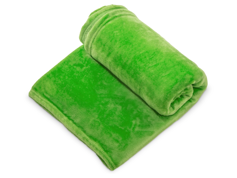Плед флисовый Copy, зеленый - купить оптом