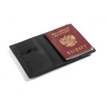Обложка для паспорта Нит, черный, фото 2