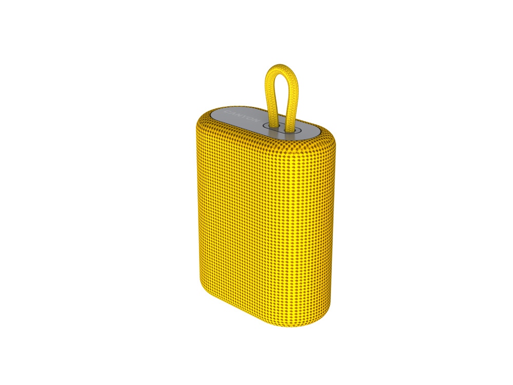 Портативная беспроводная колонка Canyon BSP-4, 5W, 1200mAh, желтая, желтый - купить оптом