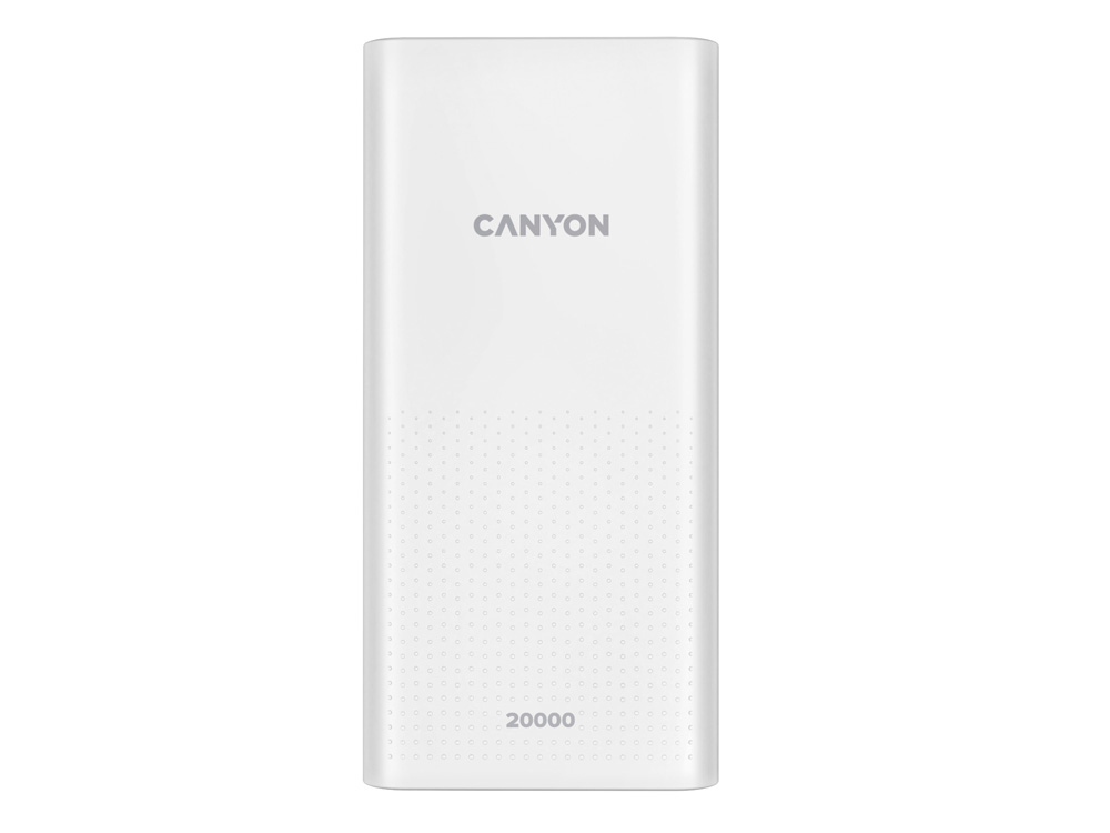 Портативный аккумулятор Canyon PB-2001 (CNE-CPB2001W), белый - купить оптом