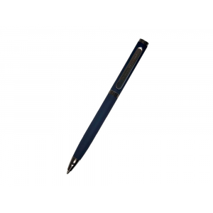Ручка Firenze шариковая автоматическая софт-тач, синяя, синий - купить оптом