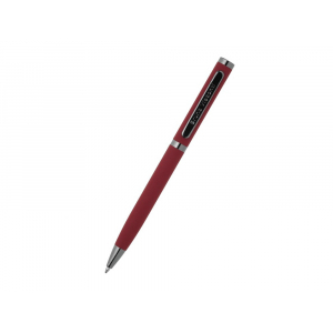 Ручка Firenze шариковая автоматическая софт-тач, красная, красный - купить оптом