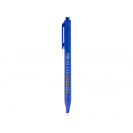 Одноцветная шариковая ручка Chartik из переработанной бумаги с матовой отделкой, синий, фото 3