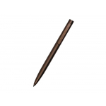 Ручка Firenze шариковая автоматическая, вороненая сталь, коричневый