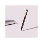 Ручка Firenze шариковая автоматическая, вороненая сталь, коричневый, фото 3