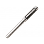 Ручка-роллер Zoom Classic Black. Cerruti 1881 (Р), серебристый/черный, фото 2