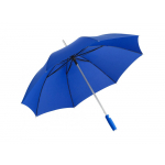 Зонт-трость 7560 Alu с деталями из прочного алюминия, полуавтомат, нейви (Р), фото 3
