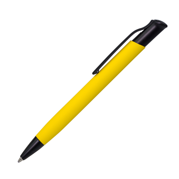 Шариковая ручка Grunge Lemoni, желтая - купить оптом