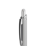 Шариковая ручка Quattro, серебряная, фото 3