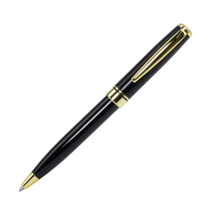 Шариковая ручка Tesoro, черная/позолота - купить оптом