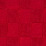 Плед Cella вязаный, красный (без подарочной коробки), фото 2
