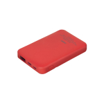 Внешний аккумулятор с подсветкой Skyline 5000 mAh, красный, фото 1