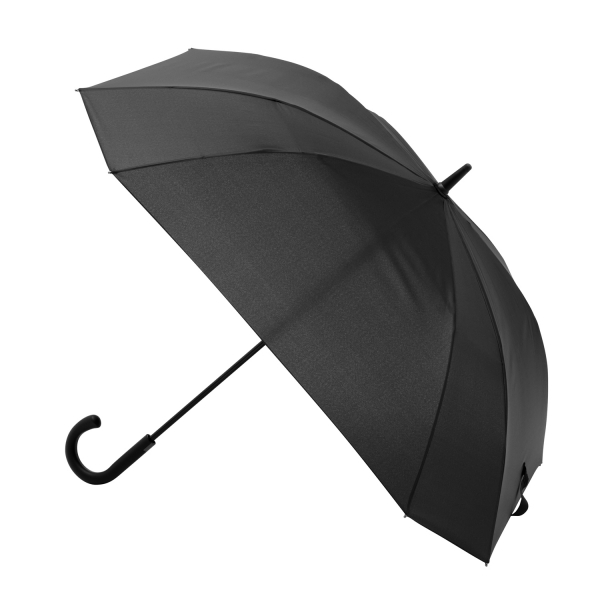 Зонт-трость с квадратным куполом Mistral, черный - купить оптом