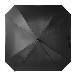 Зонт-трость с квадратным куполом Mistral, черный, фото 2