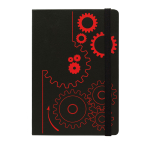 Ежедневник Chameleon BtoBook недатированный, черный/красный (без упаковки, без стикера), фото 1
