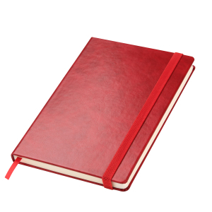Ежедневник Vegas BtoBook недатированный, красный (без упаковки, без стикера) - купить оптом
