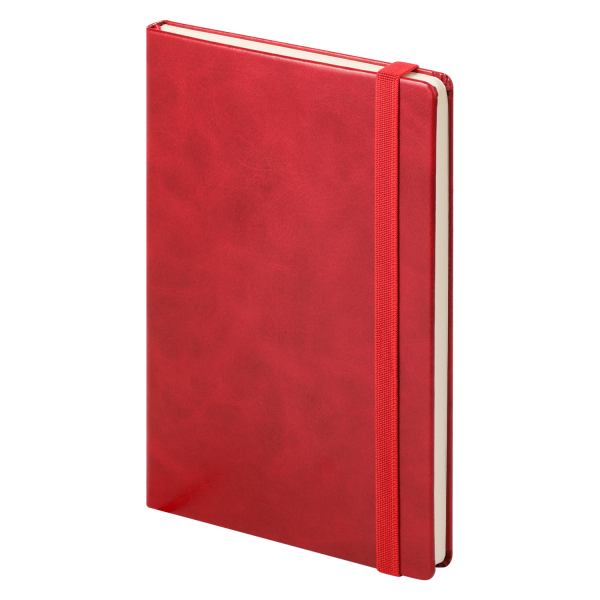 Ежедневник Vegas BtoBook недатированный, красный (без упаковки, без стикера) - купить оптом