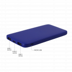 Внешний аккумулятор Bplanner Power 1 ST, софт-тач, 5000 mAh (Синий), фото 1
