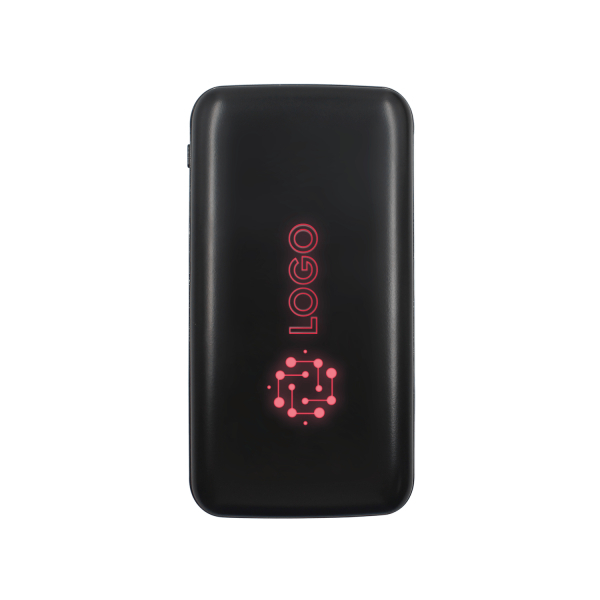 Внешний аккумулятор с подсветкой Bplanner Power 4 ST, 8000 mAh (Красный) - купить оптом