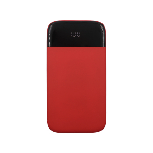 Внешний аккумулятор Bplanner Power 3 ST, софт-тач, 10000 mAh (Красный) - купить оптом