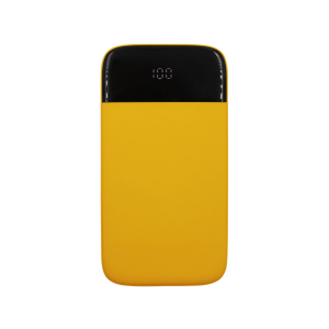 Внешний аккумулятор Bplanner Power 3 ST, софт-тач, 10000 mAh (Желтый) - купить оптом