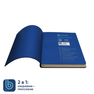 Ежедневник Bplanner.01 blue (синий) - купить оптом