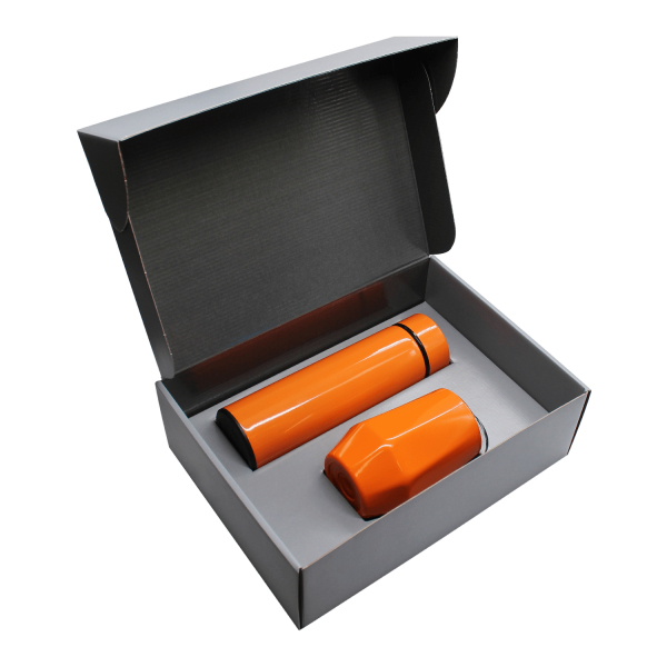 Набор Hot Box E grey, оранжевый - купить оптом