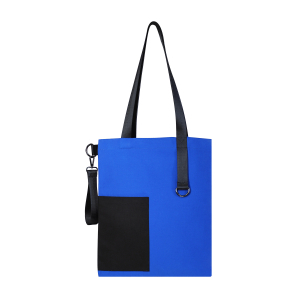 Шоппер Superbag Color (синий с чёрным) - купить оптом