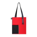 Шоппер Superbag Color (красный с чёрным), фото 4