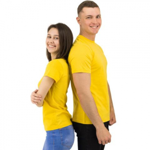 Футболка Star, мужская (желтая, 2XL) - купить оптом