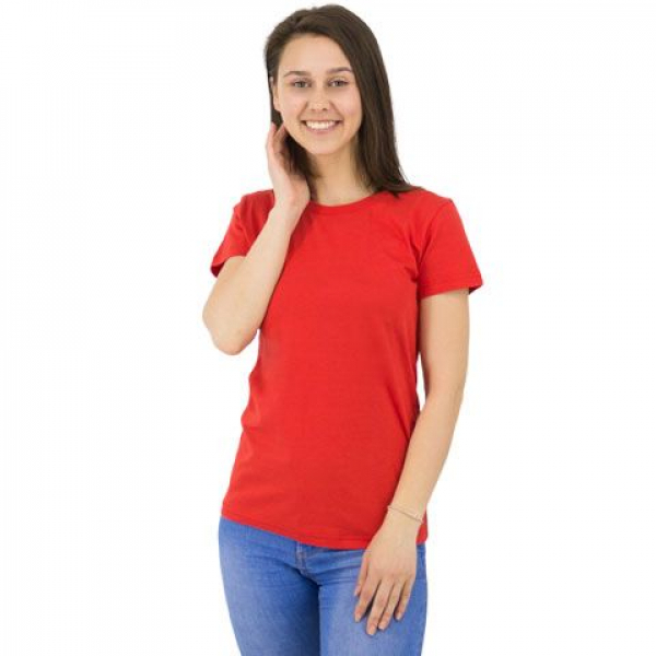 Футболка Star Lady, женская (красная, 2XL) - купить оптом